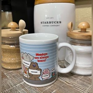Vintage Kersten Brothers Mondays are always Bears! Mug